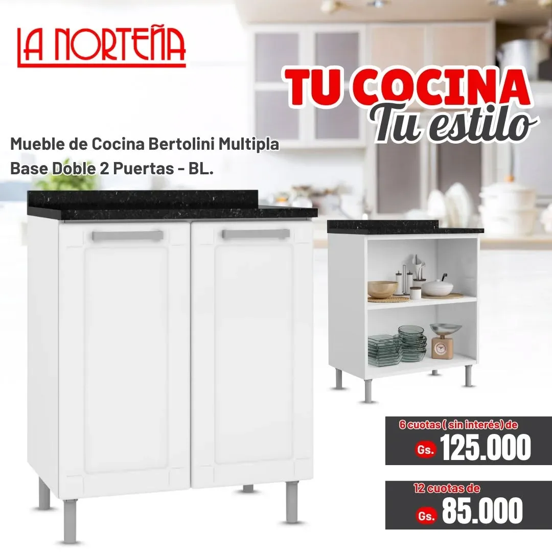 MUEBLE CONCINA MUEBLE DE COCINA BERTOLINI MULTIPLA - Imagen 1