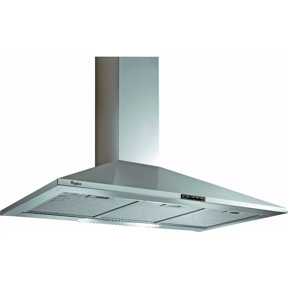 campana extractora CAMPANA WHIRLPOOL CHIMNEY WAI95ARDWL 90CM INOX - Imagen 1
