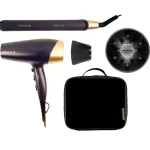 COMBO SECADOR + PLANCHITA CON ESTUCHE REMINGTON SAPPHIRE LUXE