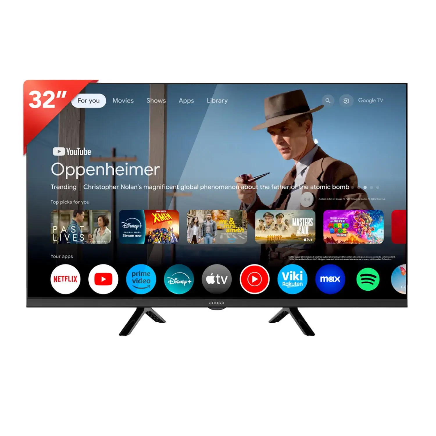 smart-tv-32-aiwa-google-tv-hd-aw-32b4sm-smart-tv-32-aiwa-google-tv-hd-aw-32b4sm TV AIWA 32 SMART GOOGLE TV - Imagen 1
