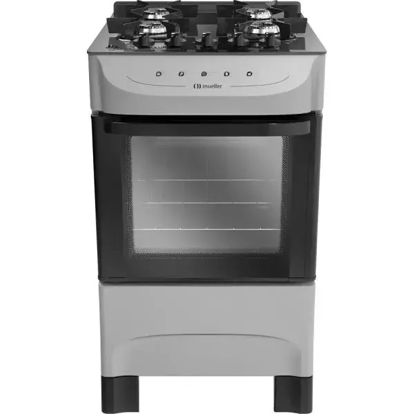 MUETT COCINA MUELLER 04H MFV4BB TITANIO-FRAT.VETRO - Imagen 1