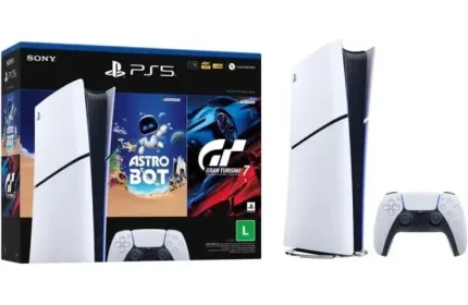 VJ CON PS5 CFI-2015A DISC SLIM ATB GRAN TURISMO 7-ASTROBOT (GTA 1AÑO PY)
