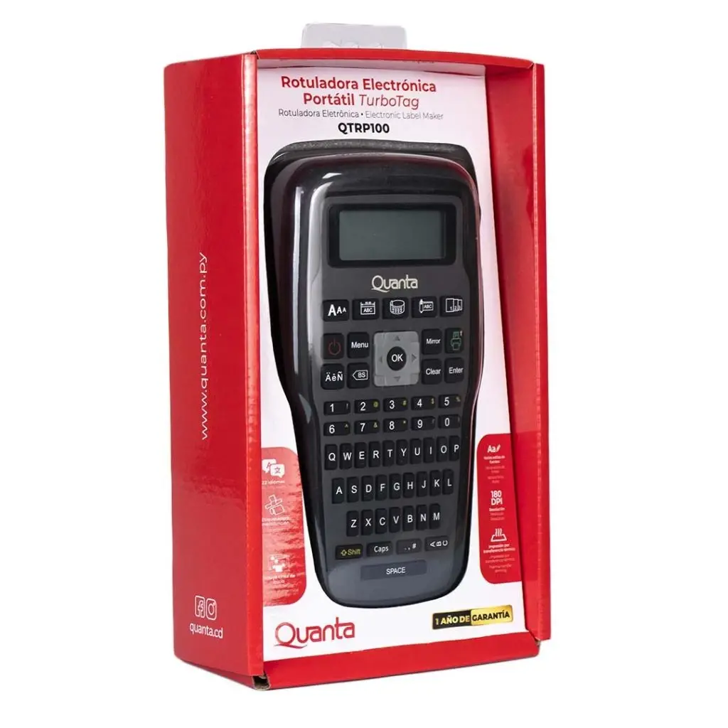 rotul quanta (1) ROTUL ELEC PORT QUANTA QTRP100 TURBOTAG - Imagen 1