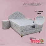 KIT SOMMIER REINA NORMAL 180X200X25