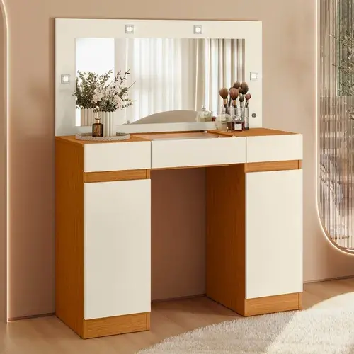 TOCADOR 1 AH TOCADOR STUDIO CINAMOMO MATE/OFF WHITE ALBATROZ - Imagen 1