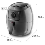 Freidora Eléctrica Electrolux EAF50 5L 1700W - Imagen 2