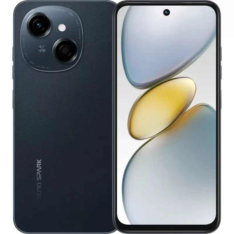 tecno spark go 1 black-800x800 Celular Tecno Spark Go 1 3/64GB - Imagen 1