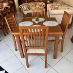 Juego de Comedor Cabrini 4 Sillas