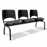 SILLA LONGARINHA 3 LUGARES COEXMA PLASTICO