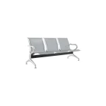 SILLA LONG CROMADO TOPCHAIR 3 LUGARES/COEXMA