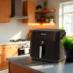 Freidora Air Fryer Tokyo Suprema 10lts Doble Canasta C/divisor Extraíble - Imagen 2