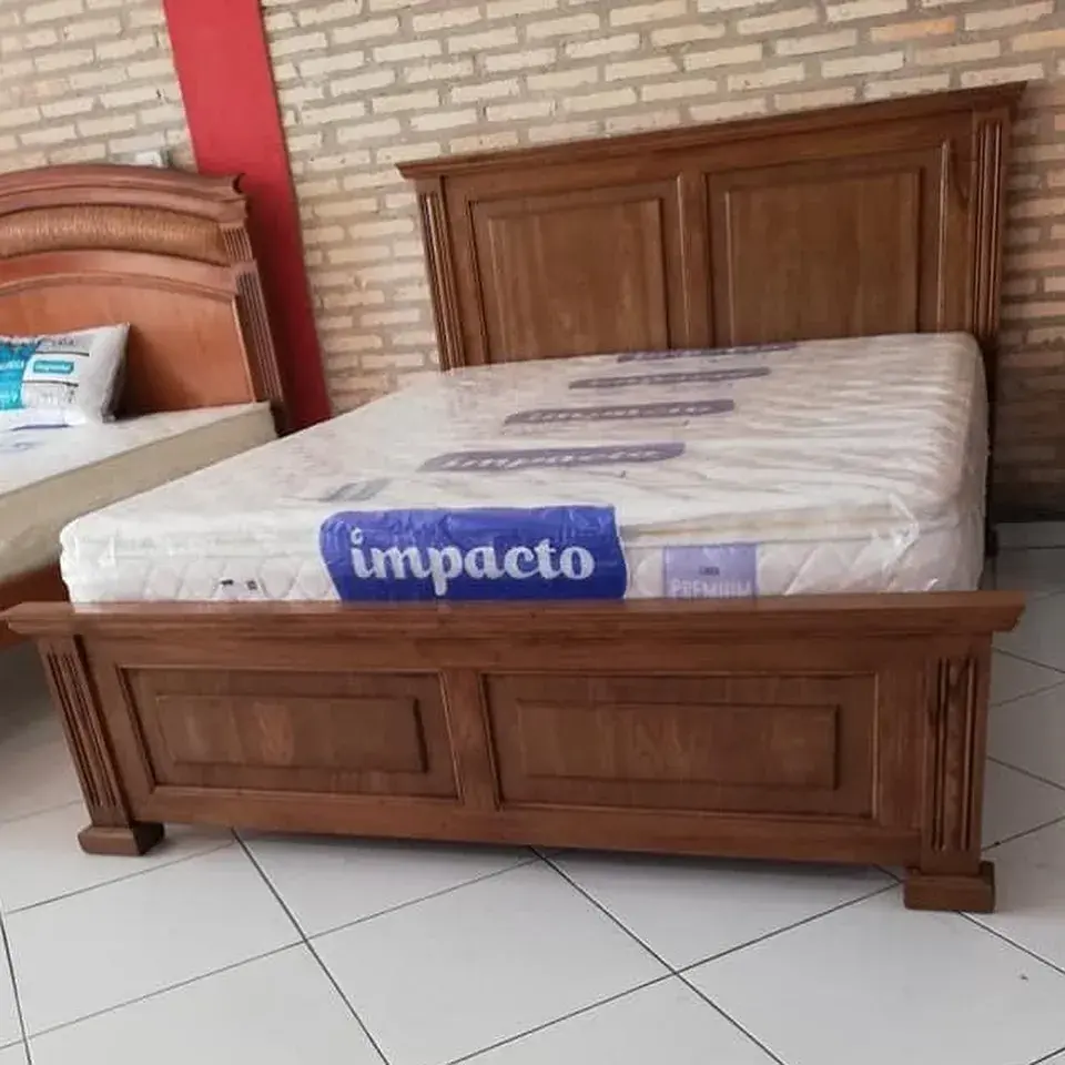 cama ana 2 Cama Ana 1,20 Pullman Trisoft+2 Mesitas de Luz - Imagen 1