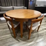 JUEGO DE COMEDOR LUNA C/ 4 SILLAS IMPACTO