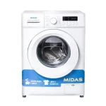 Lavarropa Frontal MIDAS 8 kg Blanco