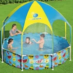 PISCINA REDONDA CON EST METALICA Y PARASOL 1688L STEEL PRO BESTWAY
