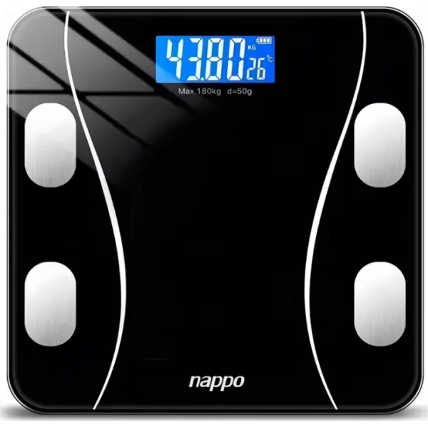 BA BALANZA NAPPO BODY FAT SMART CON APP Y BT EBS-027 - Imagen 1