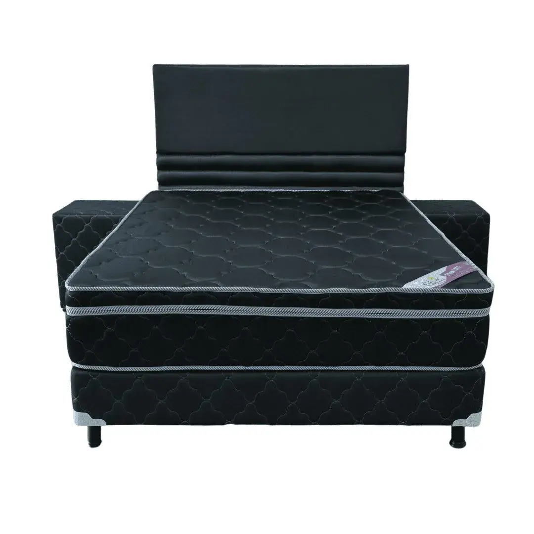 FEL DUO N JUEGO COMPLETO DE 180X200 FLEX DUO BORDO/NEGRO - Imagen 1
