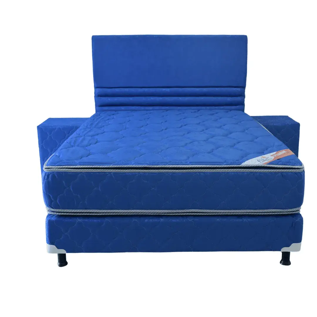 FLRX PILLOW JUEGO COMPLETO DE 160X200 AZUL/NEGRO FLEX PILLOW - Imagen 1