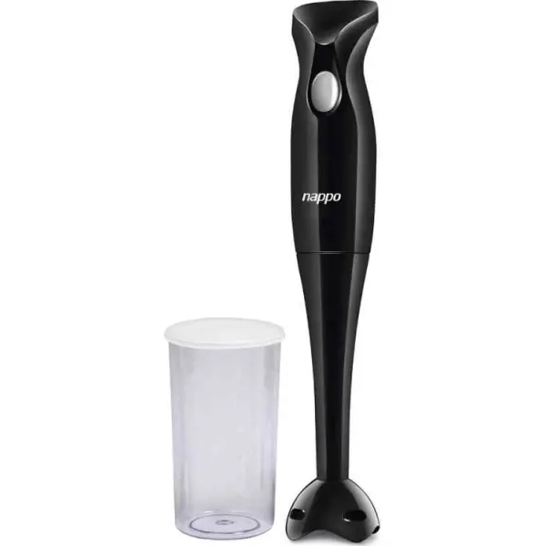 bat BATIDORA DE MANO MIXER 1 VASO NAPPO PORTATIL 350W NEGRO - Imagen 1