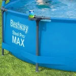 PISCINA REDONDA CON EST METALICA Y PARASOL 6473 STEEL PRO BESTWAY - Imagen 2