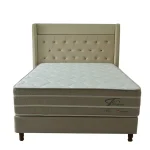 SOMMIER TIZZIANO 160X200 NEGRO/BEIGE - Imagen 2