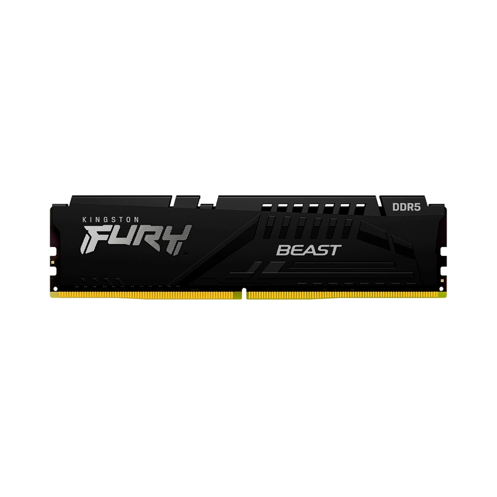 fastrax_102223_6930751258589.jpg MEMORIA RAM DDR5 32GB 4800 KINGSTON FURY BEAST BK KF548C38BB-32 XMP - Imagen 1