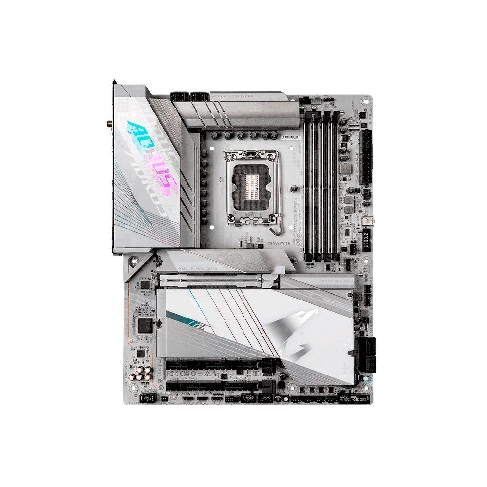 fastrax_102285_69307534ab047.jpg PLACA MADRE GIGABYTE 1700 Z790 AORUS PRO X DDR5 S/R/HDMI/DP/5M2/WIFI/USB/ATX - Imagen 1