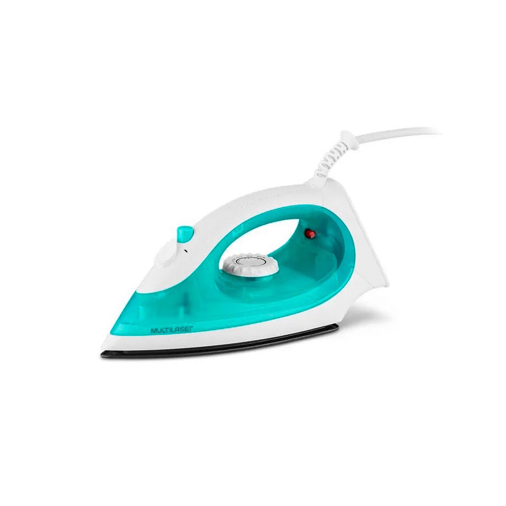 fastrax_102896_693075882e865.jpg PLANCHA A SECO/VAPOR MULTILASER 1400W 220V ANTIADHERENTE HO317EUR AZUL - Imagen 1