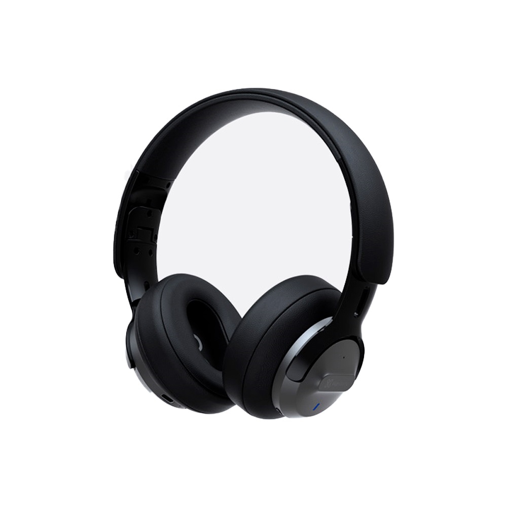 fastrax_104517_693077abddc57.jpg AURICULAR CON MICROFONO KLIP KNH-750GR HI-FI ANC/BLUETOOTH/3.5MM/GRIS - Imagen 1