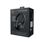 AURICULAR CON MICROFONO KLIP KNH-750GR HI-FI ANC/BLUETOOTH/3.5MM/GRIS - Imagen 4
