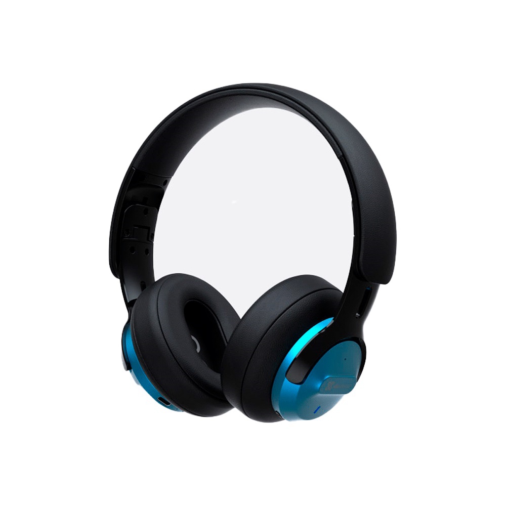 fastrax_104524_693077b3c86fc.jpg AURICULAR CON MICROFONO KLIP KNH-750BL HI-FI ANC/BLUETOOTH/3.5MM/AZUL - Imagen 1