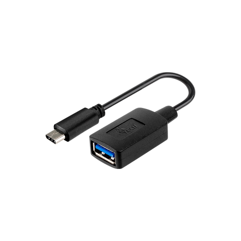 fastrax_104562_693077c5563bc.jpg ADAPTADOR USB-C/USB M/H XTECH XTC-515 5GBPS/NEGRO - Imagen 1