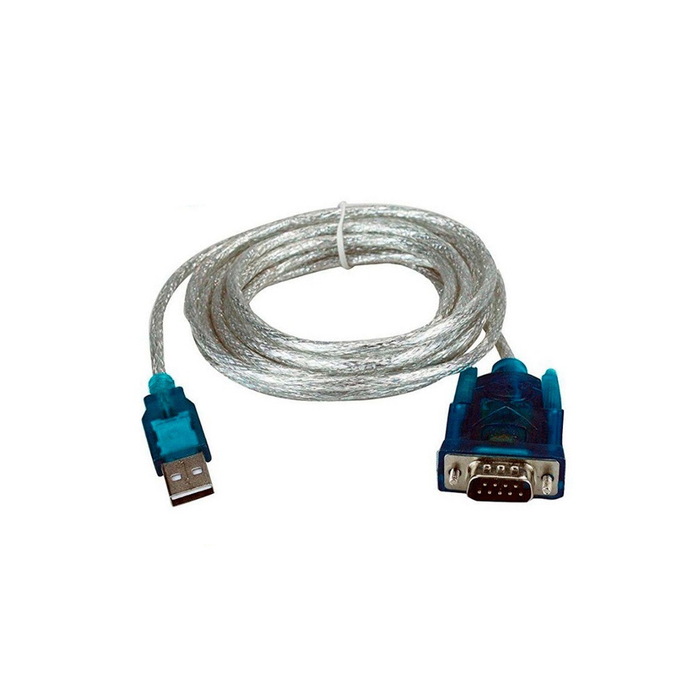 fastrax_104630_693077e6486a4.jpg CABLE CONVERTIDOR USB/SERIAL DB9 M/M 3M XTECH XTC-319 12MBPS/AZUL - Imagen 1