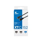 CABLE HDMI-HDMI M/M XTECH XTC-152 4K/3M/NEGRO - Imagen 2