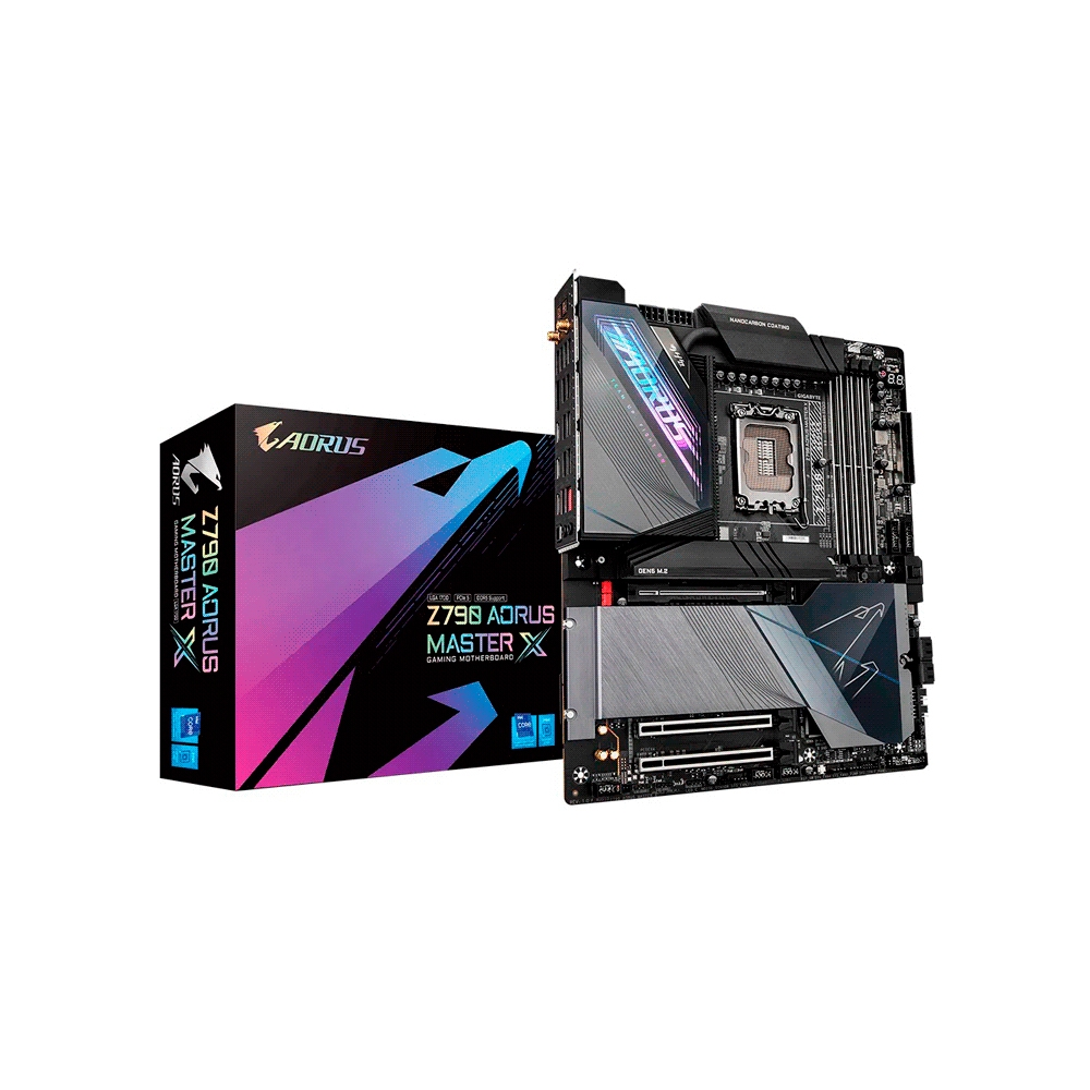 fastrax_105804_693079a8e0edf.jpg PLACA MADRE GIGABYTE 1700 Z790 AORUS MASTER X DDR5 S/R/DP/5M2/WIFI/USB3.2/EATX - Imagen 1