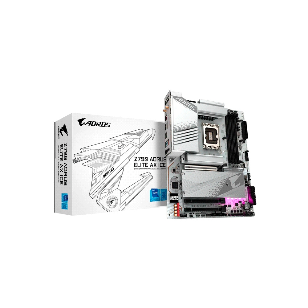 fastrax_105811_693079b714417.jpg PLACA MADRE GIGABYTE 1700 Z790 AORUS ELITE AX ICE DDR5 S/R/HDMI/DP/4M2/WIFI/USB - Imagen 1