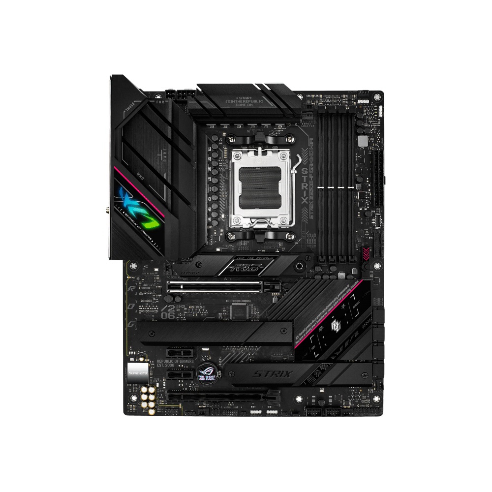 fastrax_106399_69307a9265b52.jpg PLACA MADRE ASUS AM5 B650E-F GAMING WIFI DDR5 ROG STRIX S/R/HDMI/DP/3M2/USB - Imagen 1
