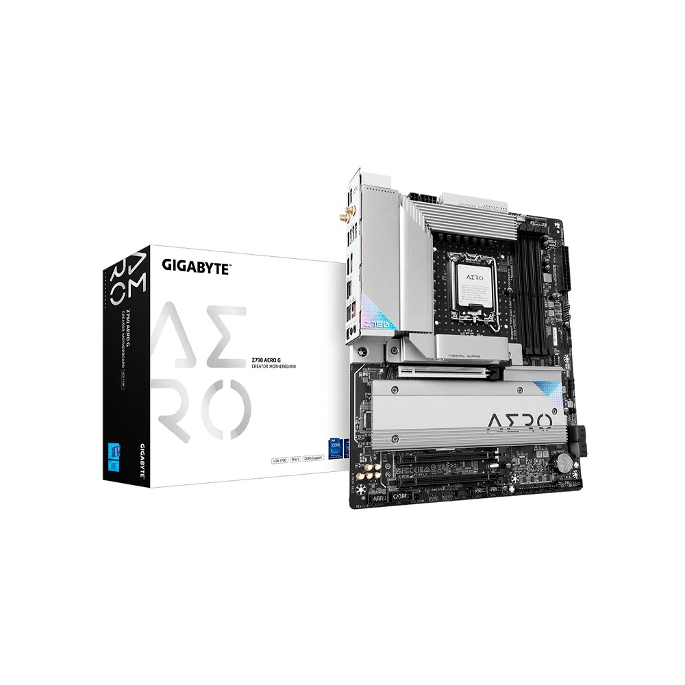 fastrax_106566_69307ac08346a.jpg PLACA MADRE GIGABYTE 1700 Z790 AERO G S/R/HDMI/DP/3M2/WIFI/DDR5/USB/ATX - Imagen 1