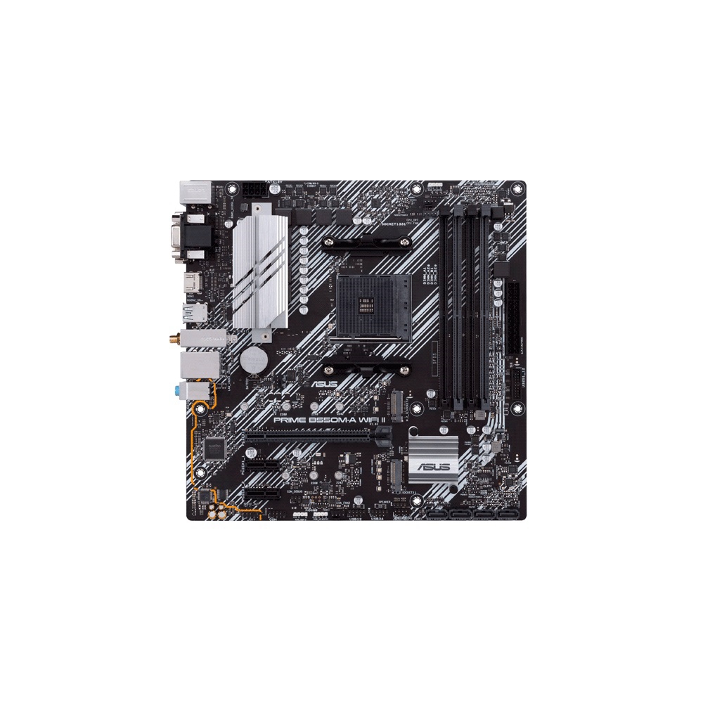 fastrax_106658_69307ae82f078.jpg PLACA MADRE ASUS AM4 B550M-A WIFI II PRIME V/S/R/HDMI/DVI/2M2/DDR4/USB/MATX - Imagen 1