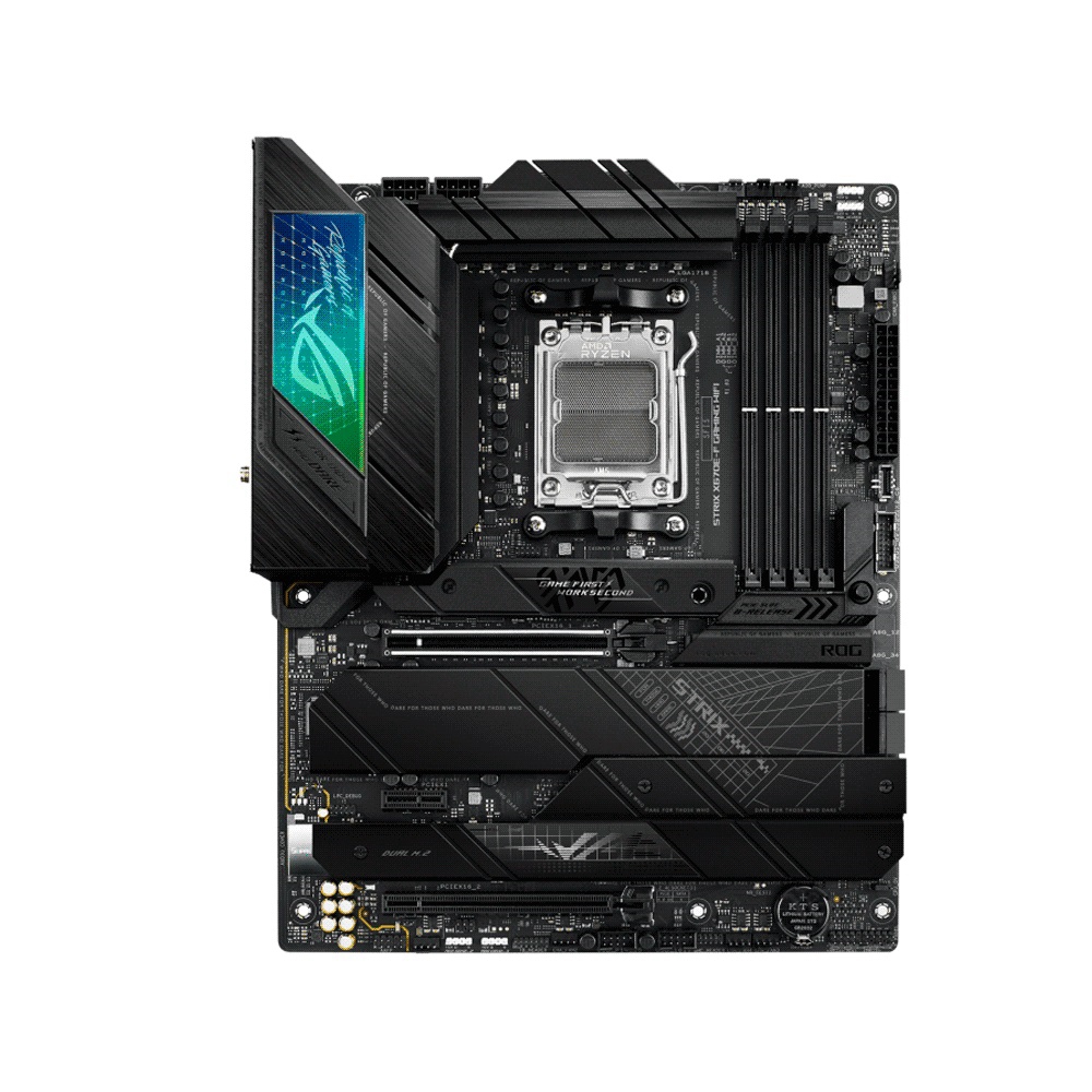 fastrax_106672_69307af55931c.jpg PLACA MADRE ASUS AM5 X670E-F GAMING WIFI ROG STRIX S/R/HDMI/DP/4M2/DDR5/ USB3.2 - Imagen 1
