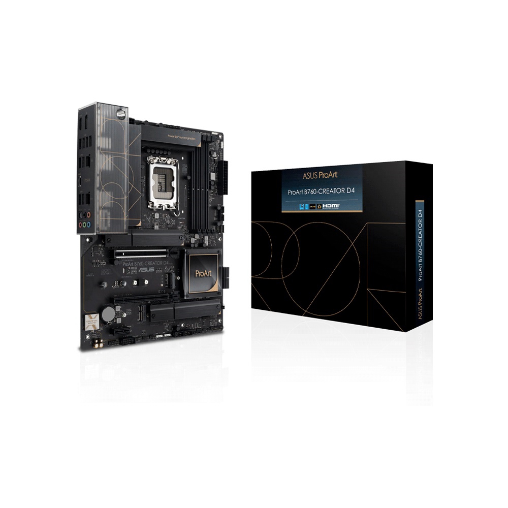 fastrax_108287_69307e5251aac.jpg PLACA MADRE ASUS 1700 B760-CREATOR D4 PROART S/R/HDMI/DP/3M2/DDR4/USB/ATX - Imagen 1