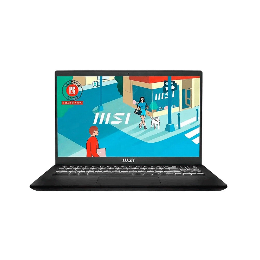 fastrax_108317_69307e6706fea.jpg NOTEBOOK MSI MODERN 15H B13M-010US I9 2.6/32G/1TB/W11H/15.6" FHD IPS/NEGRO - Imagen 1