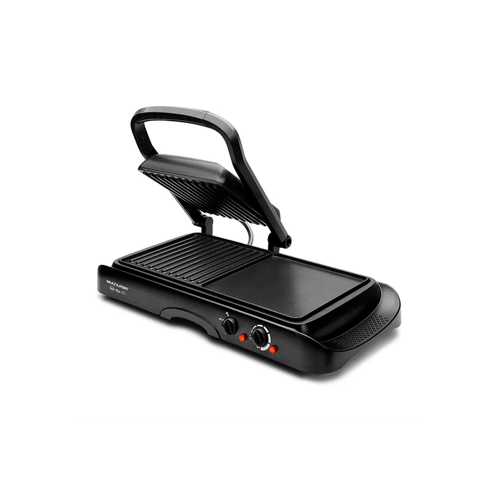 fastrax_110334_69308335117ef.jpg PARRILLA ELECTRICA MULTILASER CE106USA GRILL 2EN1 1500W 110V - Imagen 1