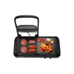 PARRILLA ELECTRICA MULTILASER CE106USA  GRILL 2EN1 1500W 110V - Imagen 2