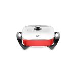 OLLA ELECTRICA CUADRADA 4L MULTILASER CE112USA 1250W 110V CERAMICO ROJO