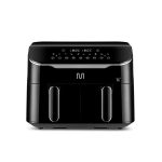 FREIDORA SIN ACEITE MULTILASER GO219USA 8L 1800W 110V 2 GAVETAS NEGRO