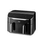 FREIDORA SIN ACEITE MULTILASER GO219USA 8L 1800W 110V 2 GAVETAS NEGRO - Imagen 2