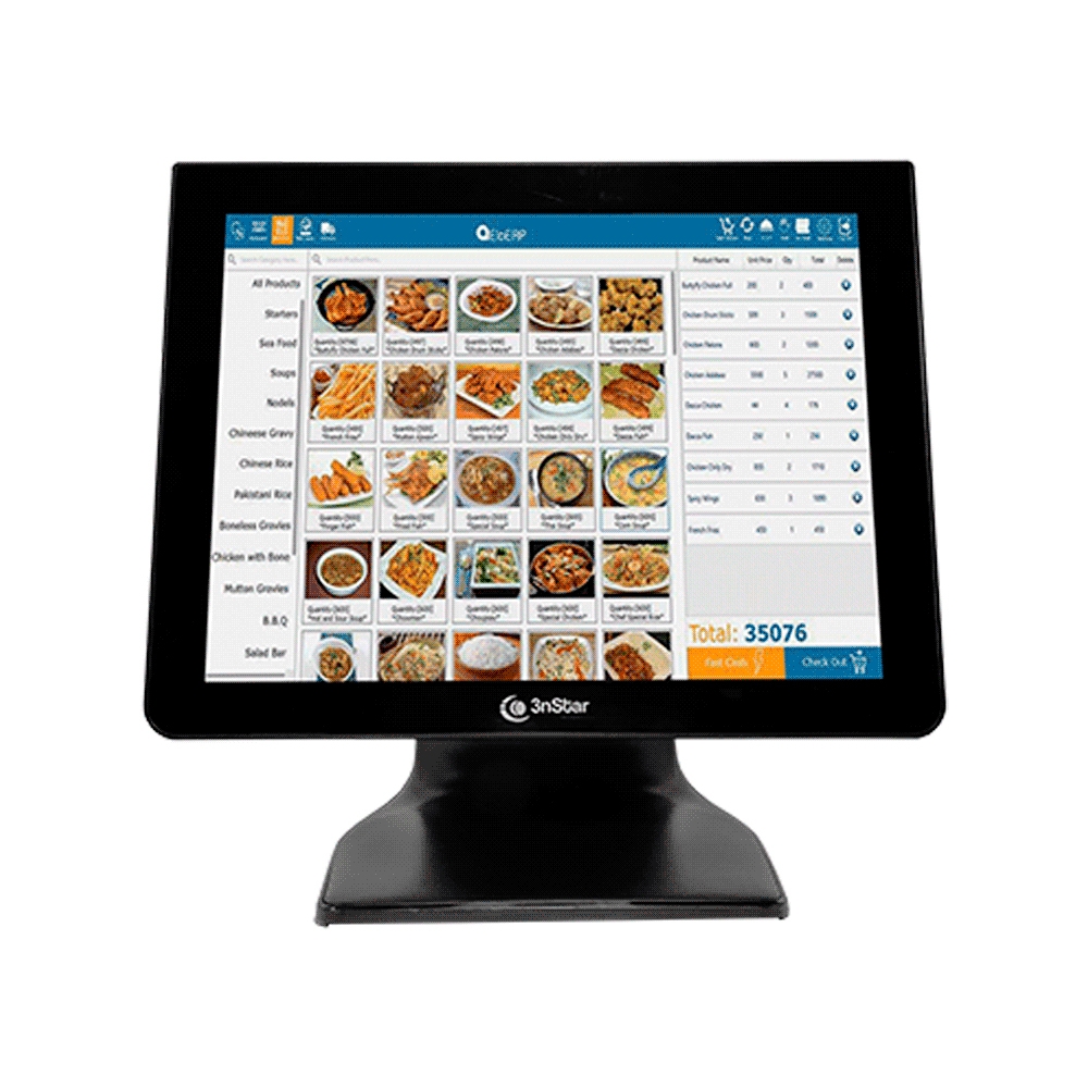 fastrax_110778_69308435d135a.jpg MONITOR 3NSTAR 15" CAPACITIVE TCM008VH TOUCH SCREEN SIN BISEL/6MS/VGA/HDMI/NEGRO - Imagen 1