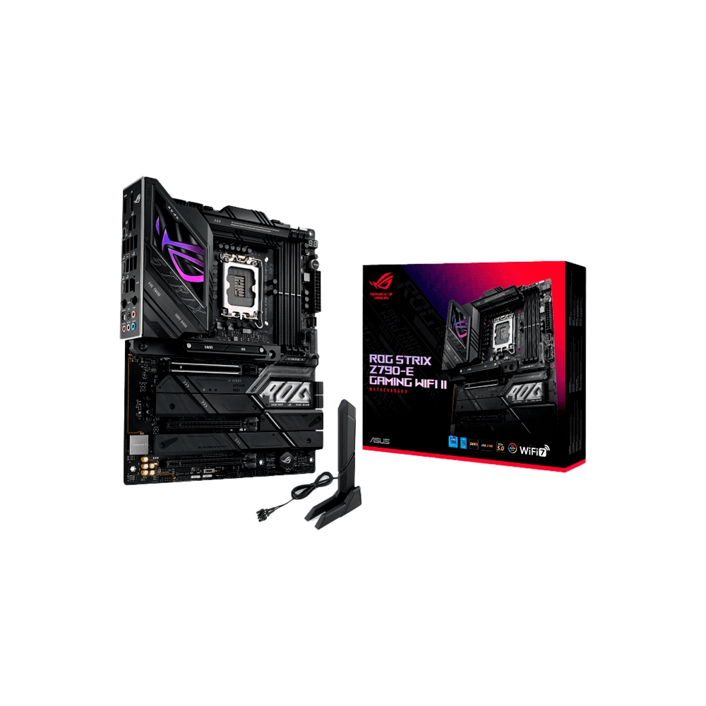 fastrax_110815_69308453ee88b.jpg PLACA MADRE ASUS 1700 Z790-E GAMING WIFI II DDR5 ROG STRIX S/R/HDMI/5M2/DP/USB/ ATX - Imagen 1