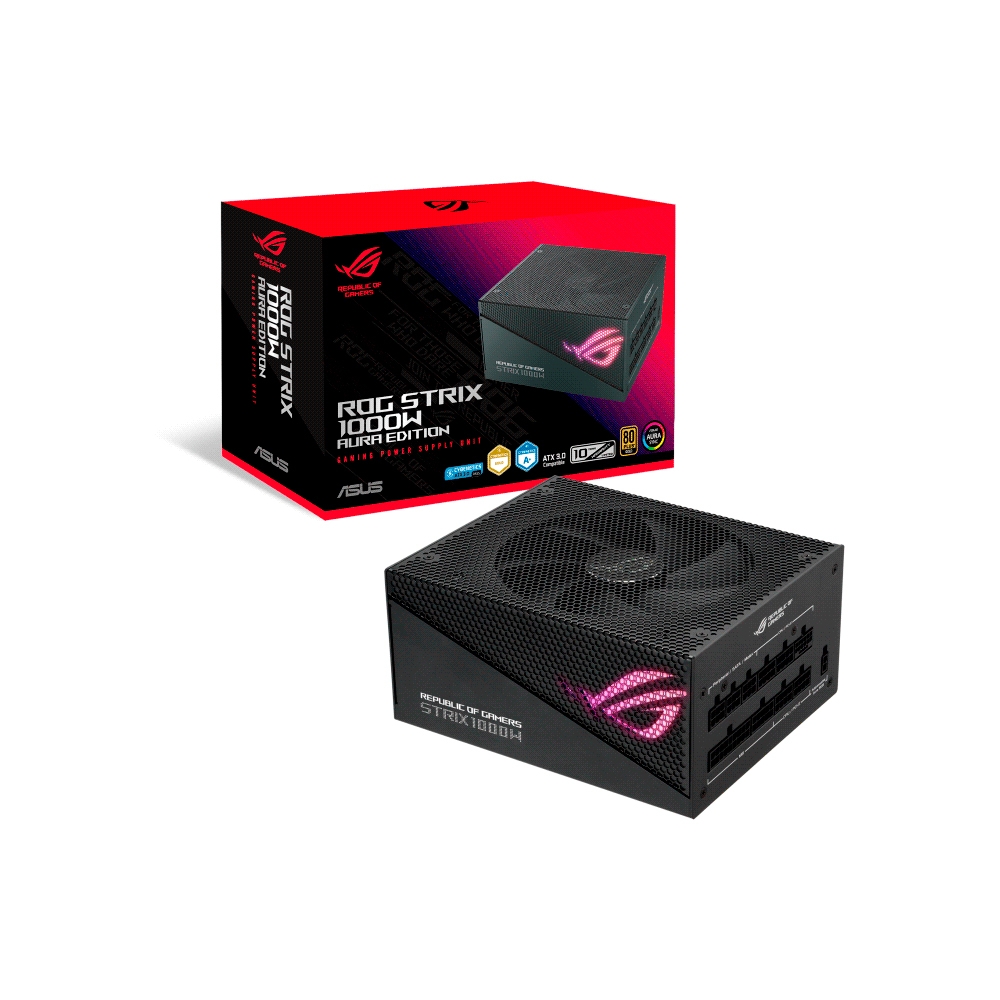 fastrax_112284_693086e68a7c8.jpg FUENTE ASUS 1000W ROG-STRIX-1000G-AURA-GAMING 80 PLUS GOLD FULL MODULAR - Imagen 1